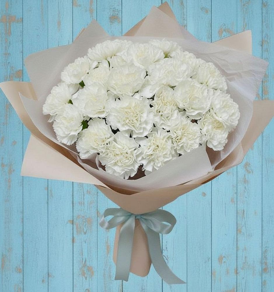 Букет цветов из: Гвоздики в Железнодорожный Московская область