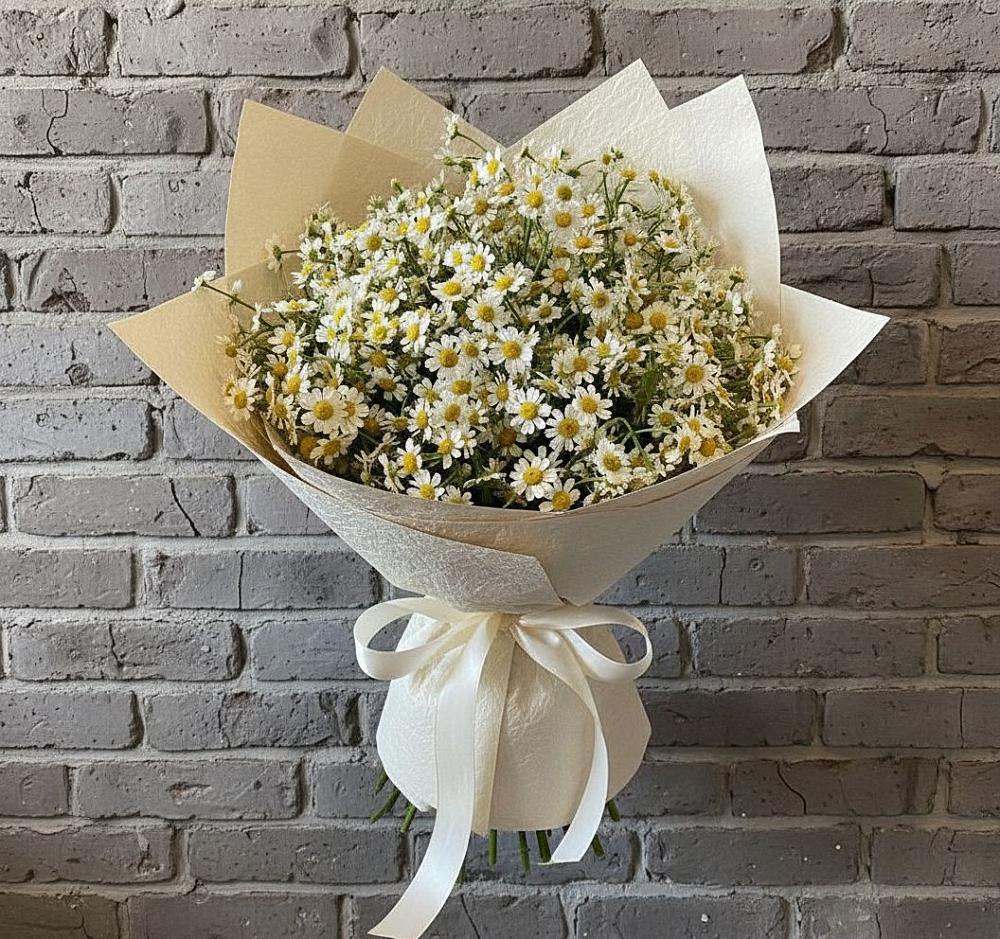 Букет цветов из: Ромашки в Железнодорожный Московская область