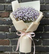 Букет цветов из:  Гипсофила в Железнодорожный Московская область