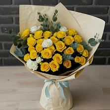 Букет цветов из:  Розы в Железнодорожный Московская область