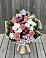Букет цветов из: Альстромерии, Гвоздики, Розы и Хризантемы в Железнодорожный Московская область