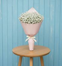 Букет цветов из:  Гипсофила в Железнодорожный Московская область