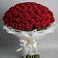 Букет 101 Красная роза Блэк Мэджик в Железнодорожный Московская область