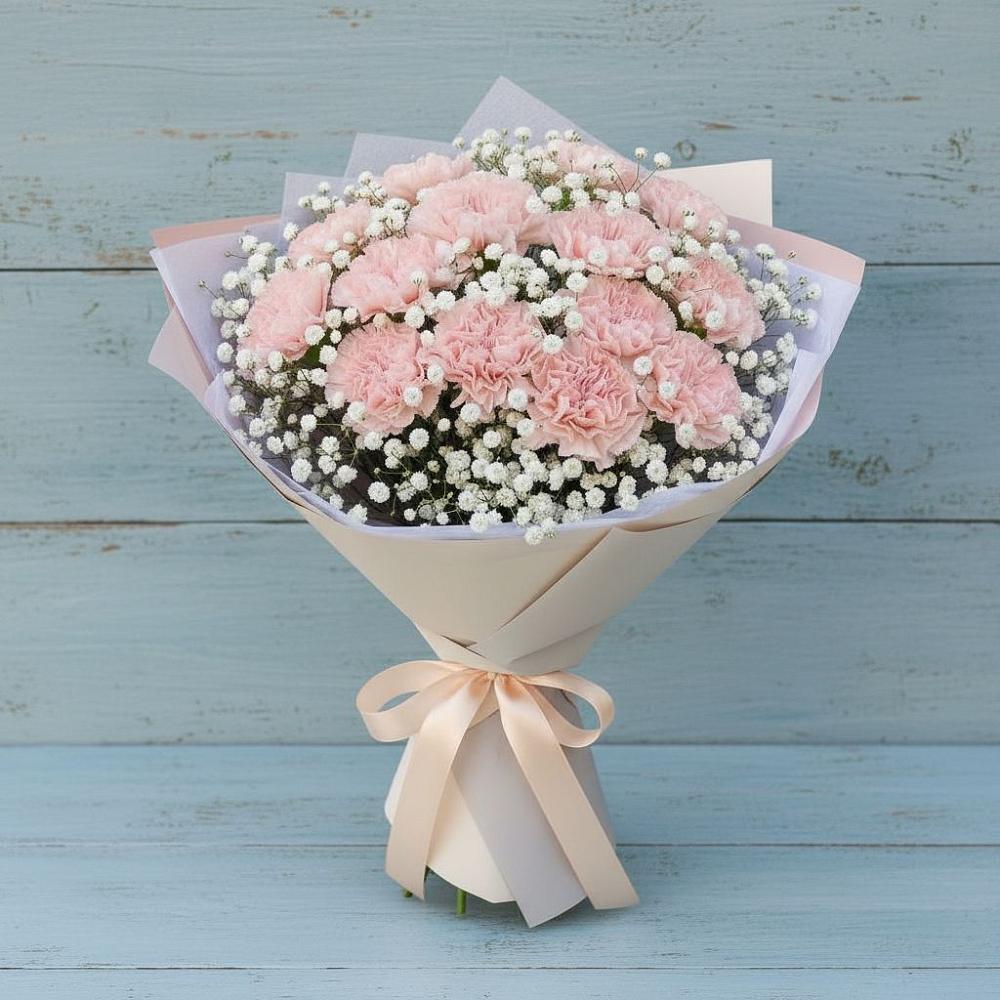 Букет цветов из: Гвоздики в Железнодорожный Московская область