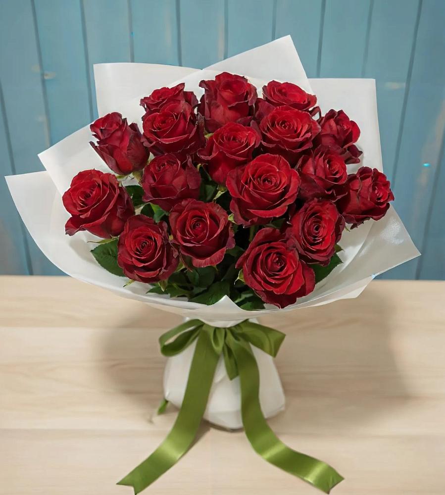 Букет Красные розы в Железнодорожный Московская область