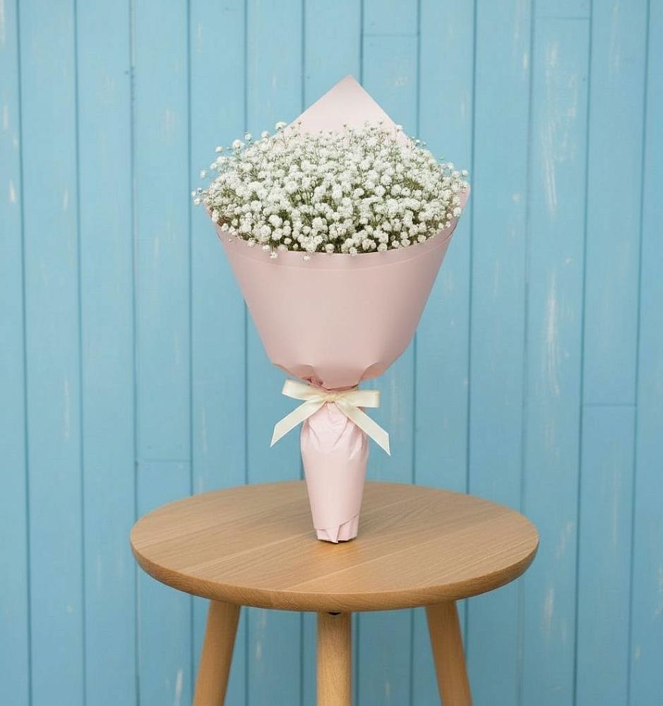 Букет цветов из: Гипсофила в Железнодорожный Московская область