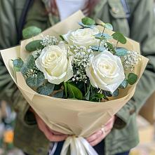 Букет цветов из:  Розы #REPLACE_PRED# Железнодорожный Московская область