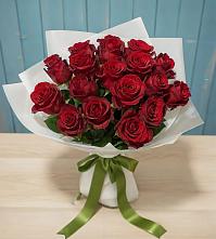 Букет Красные розы в Железнодорожный Московская область