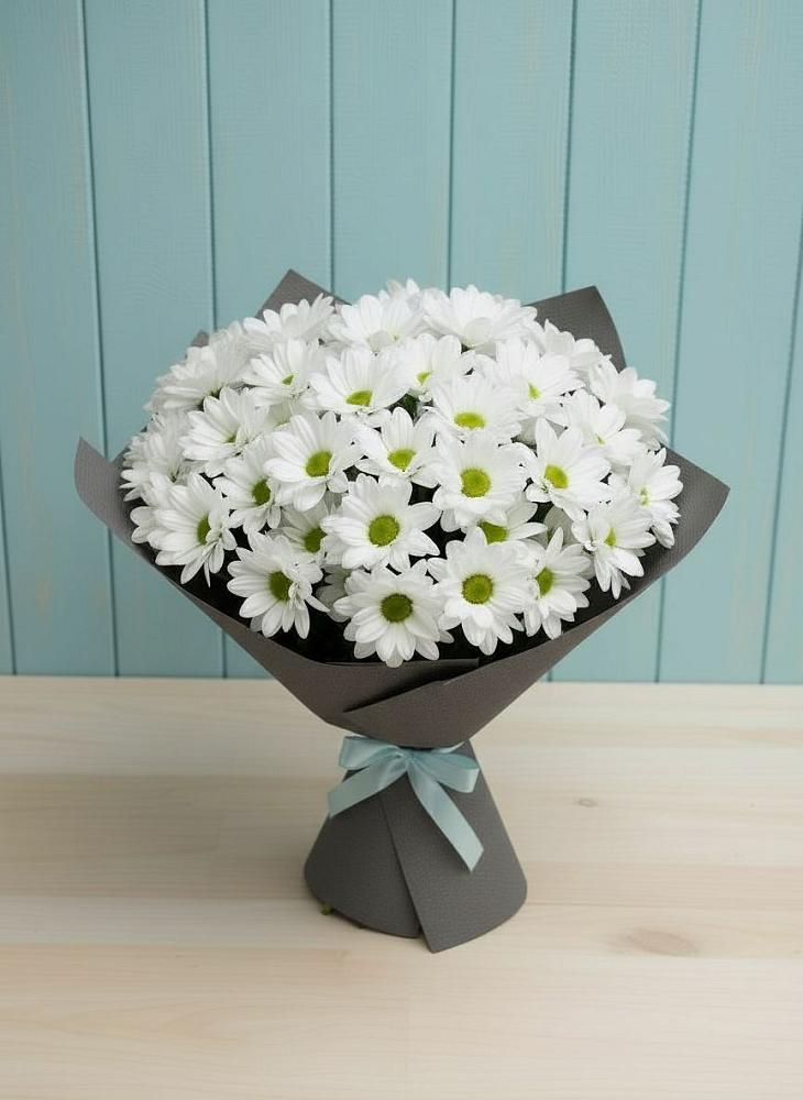 Букет цветов из: Хризантемы в Железнодорожный Московская область