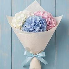 Букет цветов из:  Гортензия в Железнодорожный Московская область