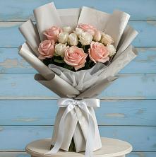 Букет цветов из:  Розы в Железнодорожный Московская область