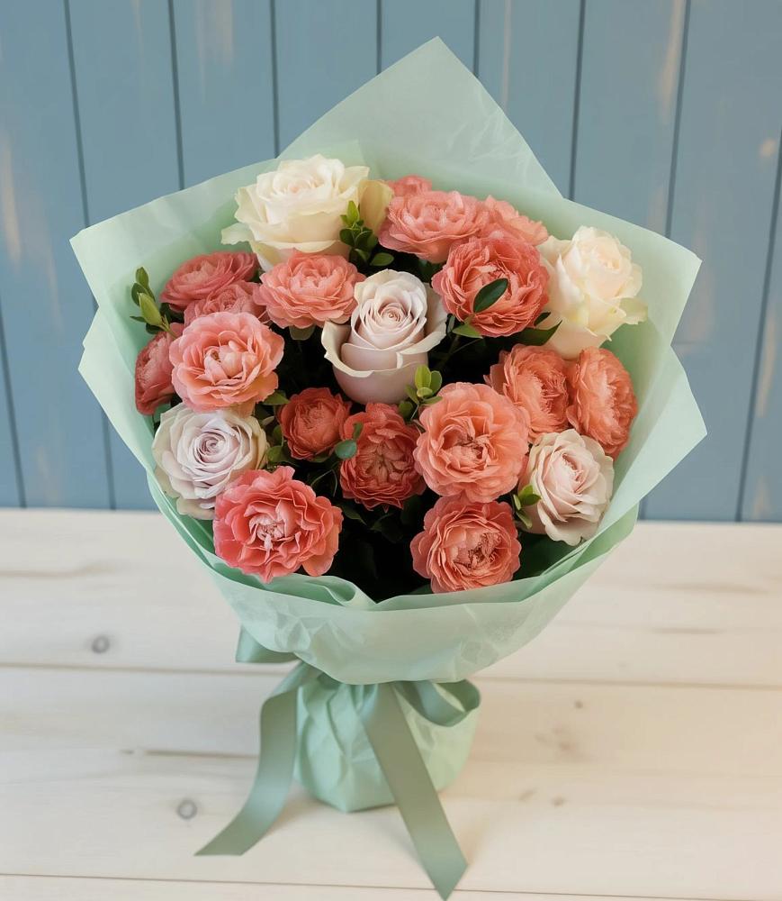 Букет цветов из: Розы в Железнодорожный Московская область