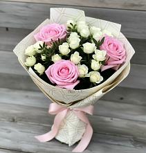 Букет цветов из:  Розы в Железнодорожный Московская область