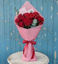 Букет цветов из:  Розы #REPLACE_PRED# Железнодорожный Московская область