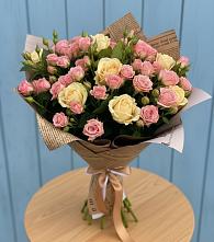 Букет цветов из:  Розы в Железнодорожный Московская область