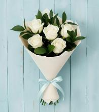 Букет цветов из:  Розы в Железнодорожный Московская область