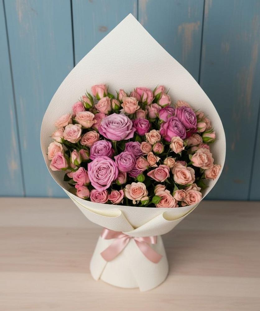 Букет цветов из: Розы в Железнодорожный Московская область