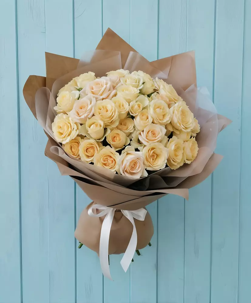 Букет Кремовое облако в Железнодорожный Московская область