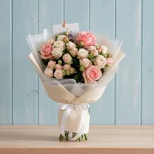 Букет цветов из:  Розы в Железнодорожный Московская область