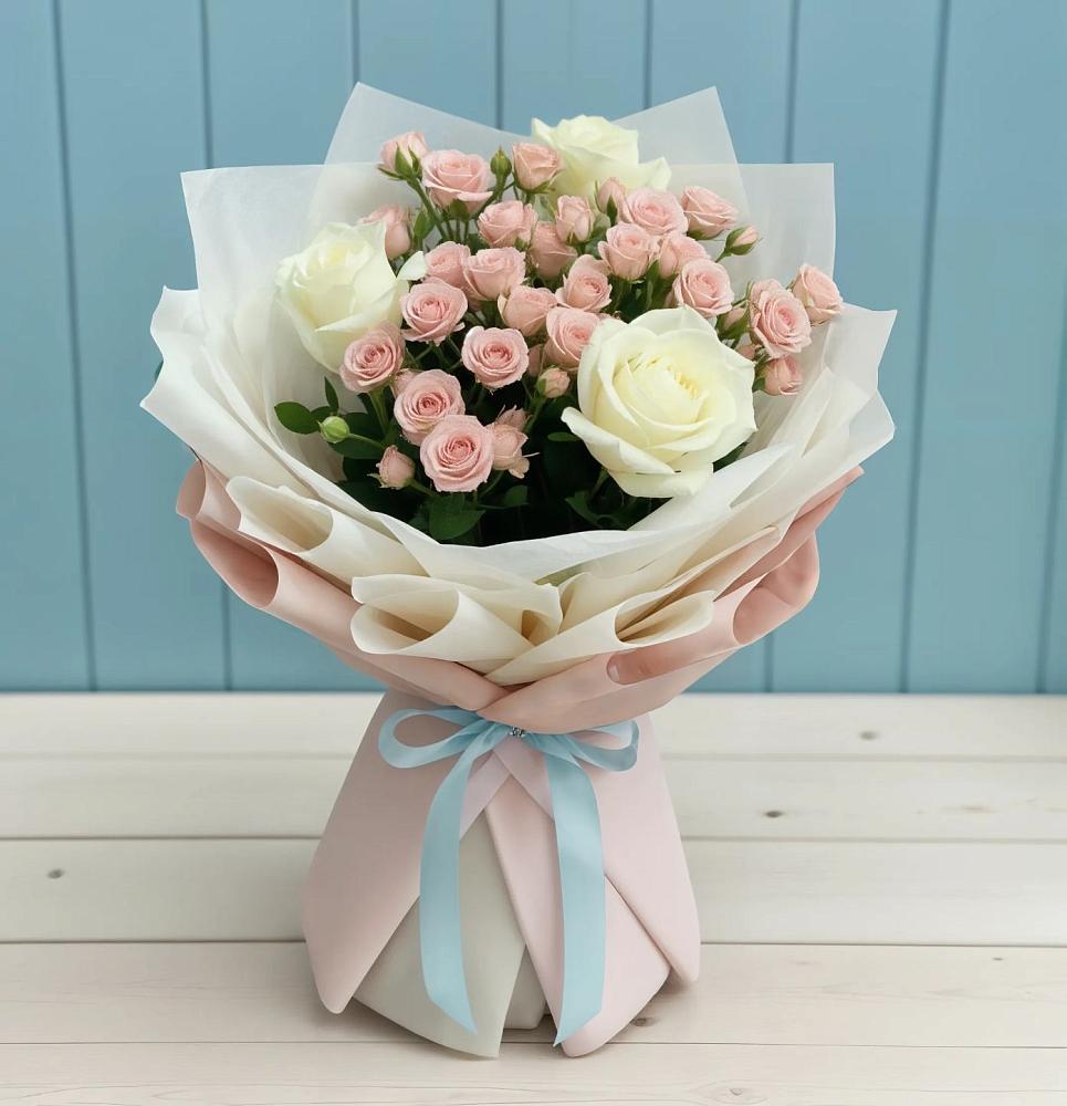 Букет цветов из: Розы в Железнодорожный Московская область