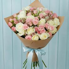 Букет цветов из:  Розы #REPLACE_PRED# Железнодорожный Московская область